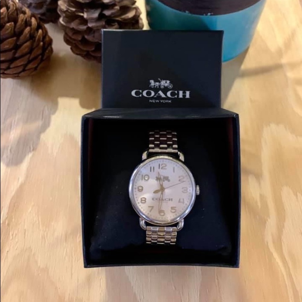 Coach Silver Watch - Women